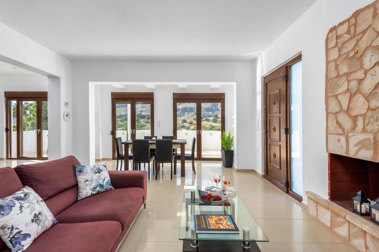 Aggelina Villa Πεύκος Εξωτερικό φωτογραφία
