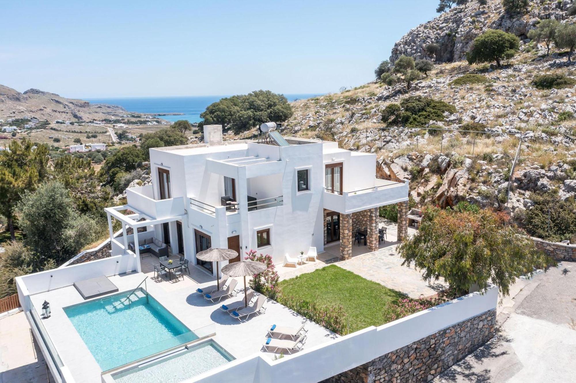 Aggelina Villa Πεύκος Εξωτερικό φωτογραφία